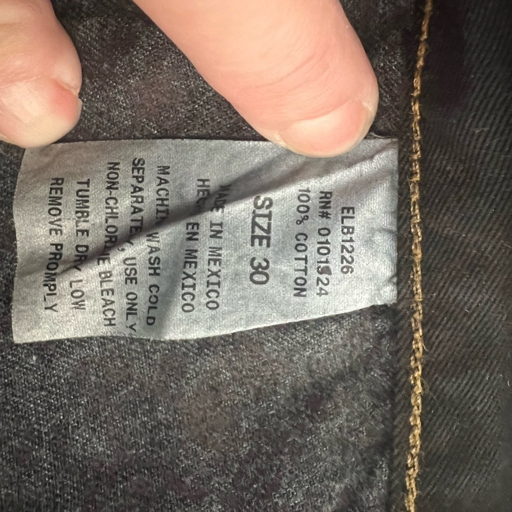 Men’s English laundry size 30 men’s black jeans. - Picture 5 of 11